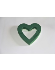 Serce otwarte zielone 30 cm