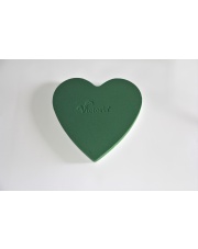 Serce zamknięte zielone 38 cm